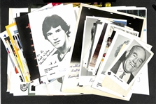 Lot of Over (175) Signed Team Photo Cards w. "King Clancy", Craig Ramsay, Boom Boom Geoffrian, + (JSA Auction Letter)