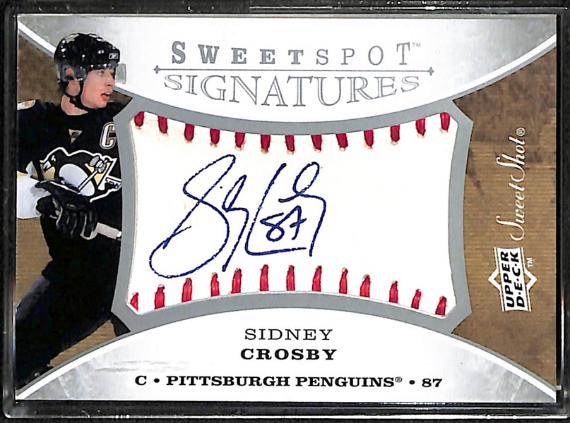 2008 Upper Deck Sweet Shot Signatures Sidney Crosby