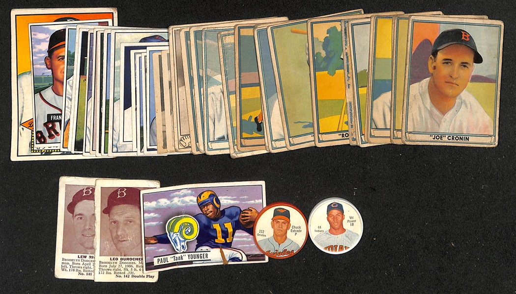 Lot of (22) Assorted 1941 Play Ball Cards w. Joe Cronin, + more