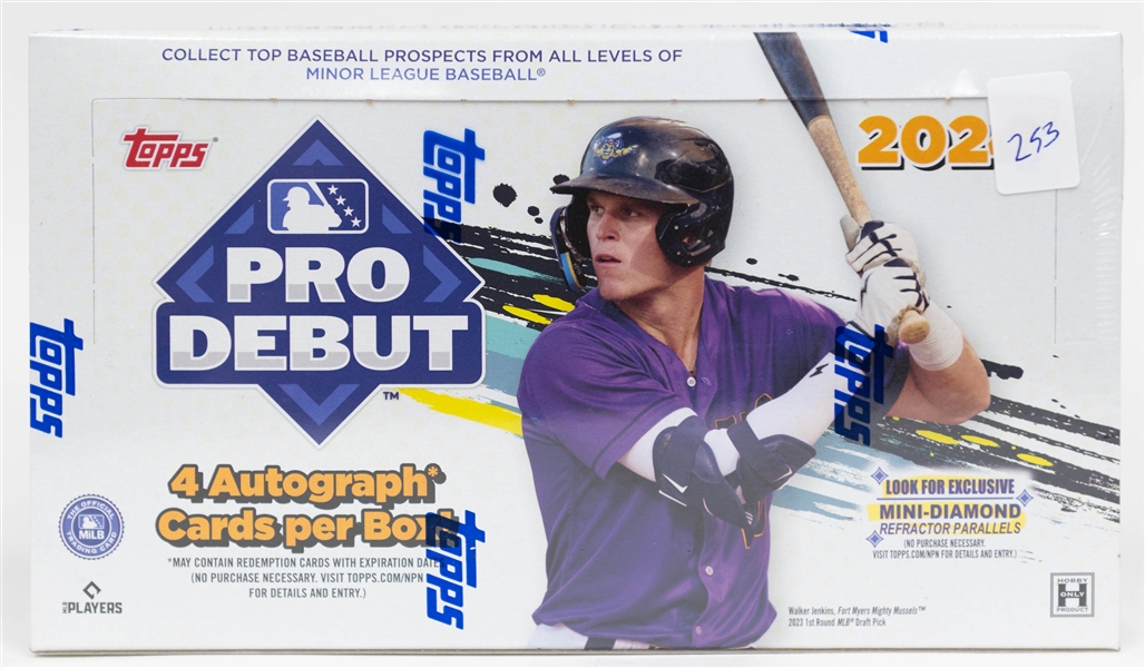 2024 Topps Pro Debut Sealed Hobby Box