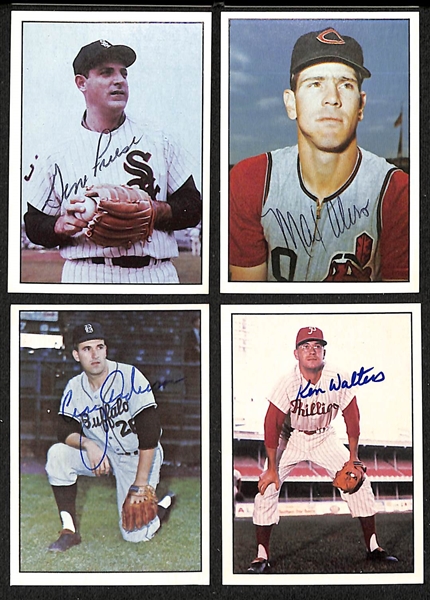 Lot of (50+) Signed TCMA Cards inc. Lefty Gomez, Alvin Dark, Tim McCarver, Lew Burdette, + (JSA Auction Letter) 