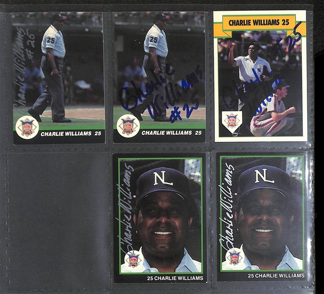 Lot of (150+) Signed Baseball Umpire Cards inc. (6) Bruce Froemming, (6) Doug Harvey, (5) Eric Gregg, + (JSA Auction Letter)