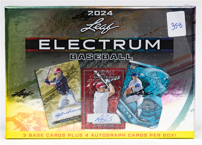 2024 Leaf Electrum Baseball Hobby Box