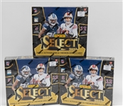 Lot of (3) 2023 Select Football Sealed Hobby Boxes