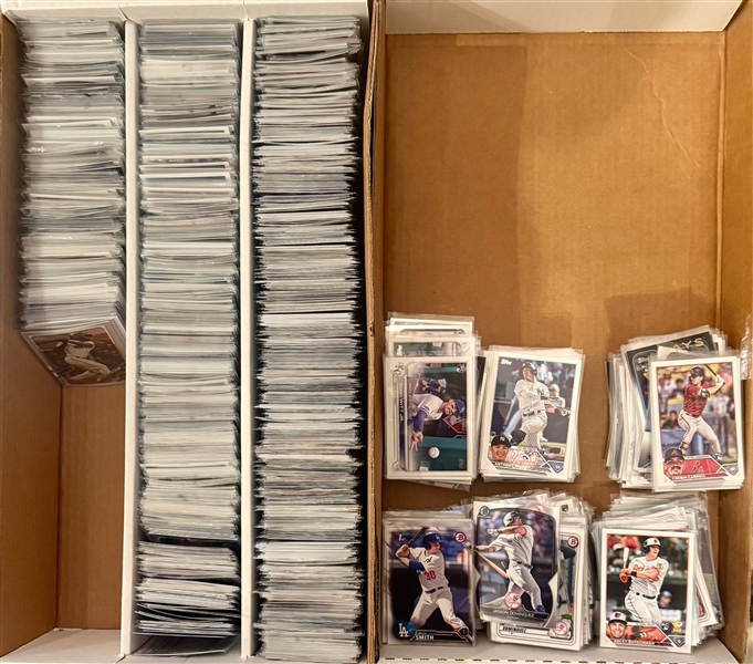(1600+) Mostly Baseball Rookie & Prospect Cards w. Bobby Witt Jr, Elly de la Cruz, Yamamoto, Jackson Holliday, Gunnar Henderson, Jasson Dominguez, Anthony Volpe, + 