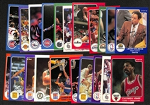 Lot of (20+) Signed 1984-85 Star Basketball Cards inc. Lenny Wilkens, (2) Dan Issel, Marques Johnson, Jeff Ruland, + (JSA Auction Letter)