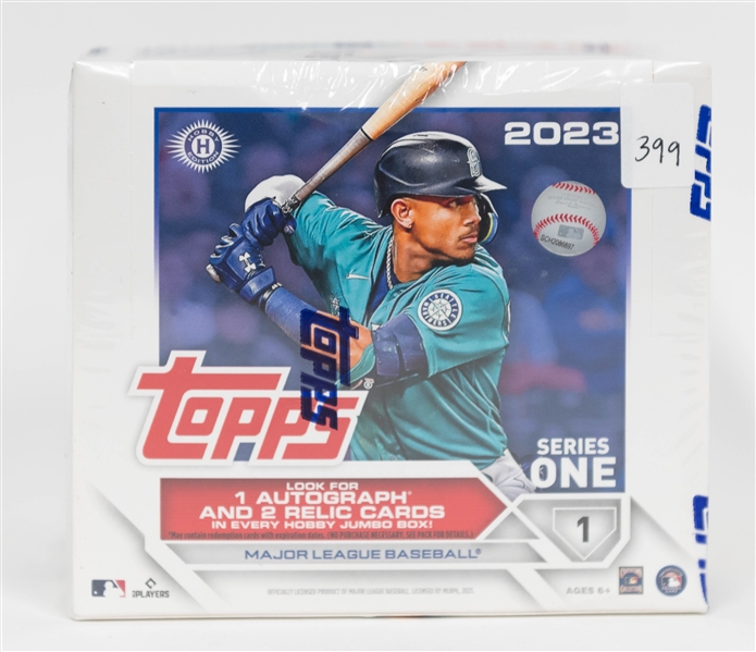 2023 Topps Series 1 Jumbo Hobby Box