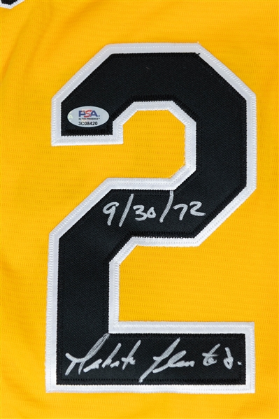 Roberto Clemente Jr. Signed Pittsburgh Pirates Jersey (PSA/DNA) & Jim Palmer Baltimore Orioles Jersey (JSA COA)