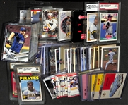 Lot of (180+) Sportscards from 1986-2021 & (9) 1954 Topps World of Wheels Cards w. 1989 Score Traded Randy Johnson PSA 9