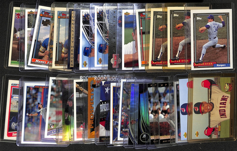 Lot of (180+) Sportscards from 1986-2021 & (9) 1954 Topps World of Wheels Cards w. 1989 Score Traded Randy Johnson PSA 9