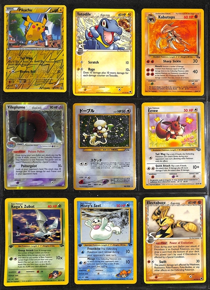 Lot of (550+) Pokemon Cards w. Charmander, Pikachu, Mewtwo & (2) PSA Graded Cards