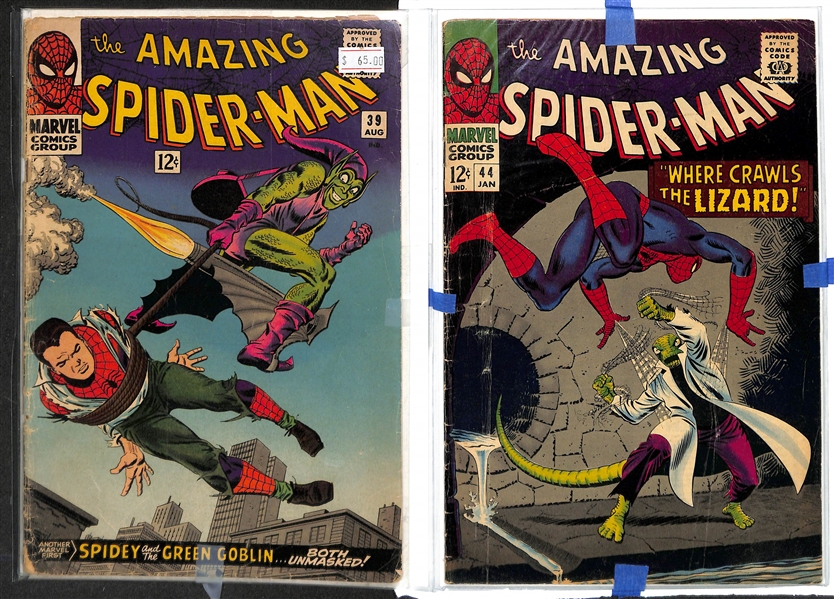 Lot of (3) Amazing Spider-Man Comics w. Issues 16, 39, and 44