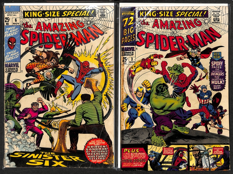 Lot of (15) Spider-Man Comics from Various Runs w. Amazing Spider-Man, Spider-Man and Power Pack, and the Deadly Foes of Spider-Man