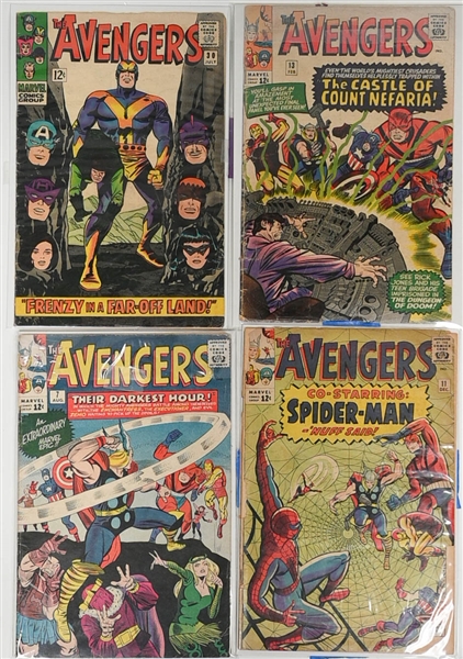 Lot of (10+) Avengers Comics w. Issues 7, 13, 30, and 37