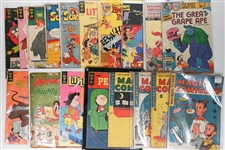 Lot of (15+) Kids/Cartoon Comics w. Peanuts, Blondie, Donald Duck, The Flintstones, & Other Hanna-Barbera Characters