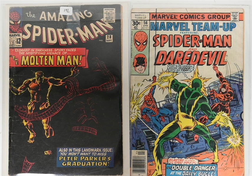 Lot of (30+) Spider-Man Comics and Other Comics Featuring Spider-Man w. Amazing Spider-man 28, Marvel Team-Up 56, Amazing Spider-Man Annual 2