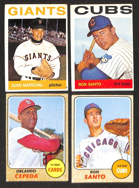 Lot of (600+) Assorted Topps Baseball Cards from 1957-1971 w. 1964 AL Bombers (Mantle/Maris)