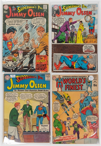 Lot of (35+) Comic Books w. World's Finest, Action Comics, Jimmy Olsen