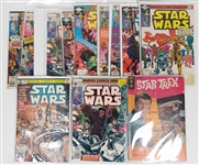 Lot of (10+) Star Trek and Star Wars Comics w. Star Trek #1