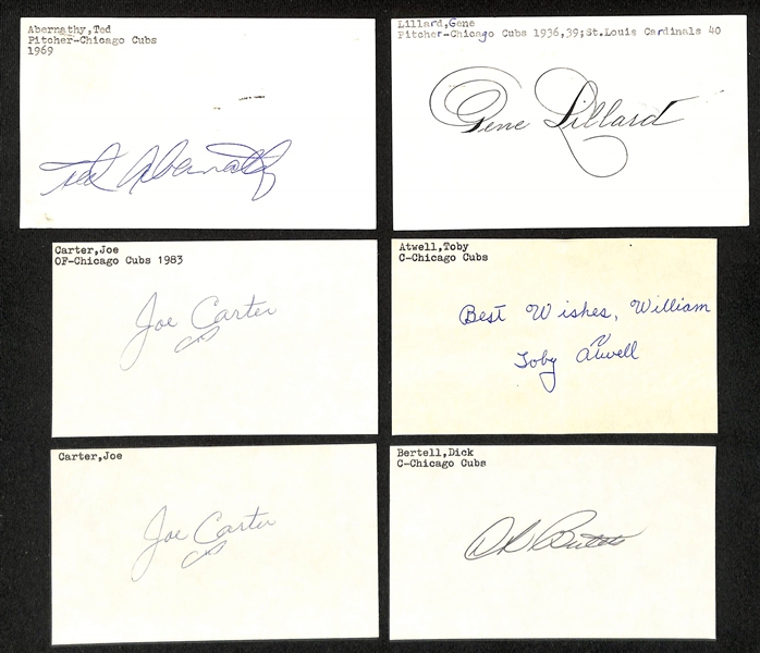 Lot of (40+) Signed Baltimore Orioles Index Cards inc. (2) Eddie Murray, Jim Palmer, Earl Weaver, Paul Blair, Boog Powell, Fred Valentine, Jim Pyburn, Jerry Adair, + (JSA Auction Letter)