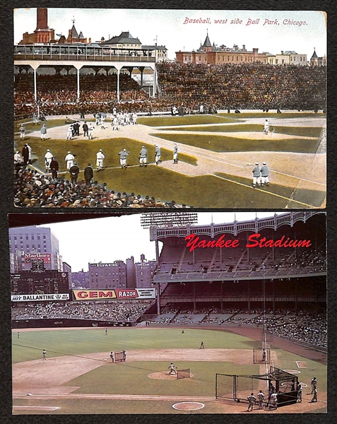 Lot of (13) Yankees & Braves Yearbooks/Programs/Book/More w. 1958 Yankees Yearbook