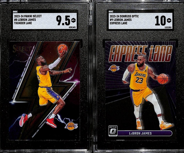 Over 60 Lebron James Cards Inc. Graded Cards, Insert Cards, Topps Now 40,000 Point Card, & More!