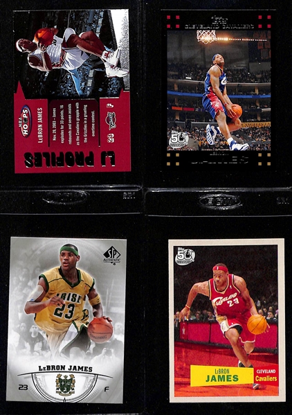 Over 60 Lebron James Cards Inc. Graded Cards, Insert Cards, Topps Now 40,000 Point Card, & More!