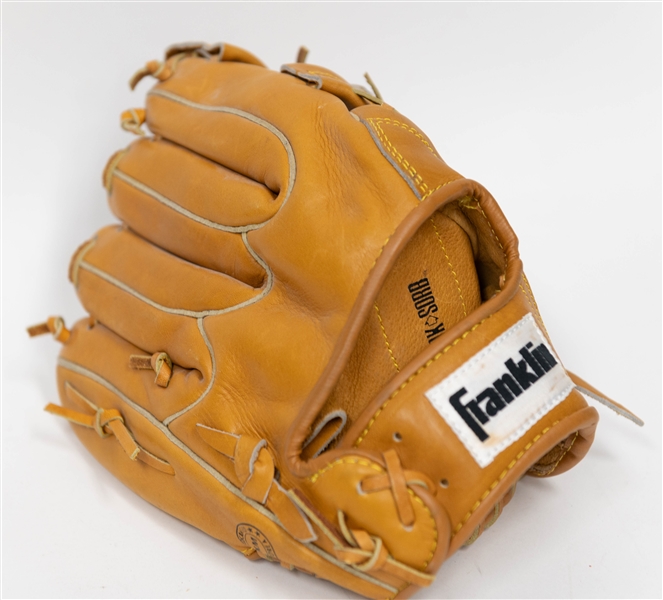 Mike Schmidt Signed Personal Model Mike Schmidt Franklin Baseball Glove + (JSA Auction Letter)