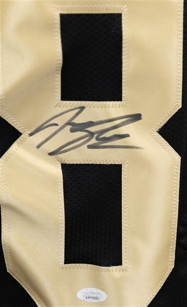 Lot of (4) Autographed Custom New Orleans Saints Football Jerseys inc. Jeremy Shockey, Tre'Quan Smith, Emmanuel Sanders & Isaiah Foskey (JSA & BAS Certs)) 