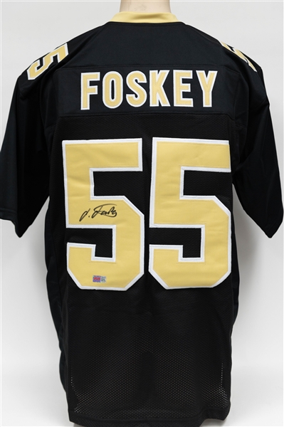 Lot of (4) Autographed Custom New Orleans Saints Football Jerseys inc. Jeremy Shockey, Tre'Quan Smith, Emmanuel Sanders & Isaiah Foskey (JSA & BAS Certs)) 