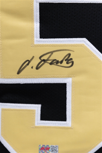 Lot of (4) Autographed Custom New Orleans Saints Football Jerseys inc. Jeremy Shockey, Tre'Quan Smith, Emmanuel Sanders & Isaiah Foskey (JSA & BAS Certs)) 