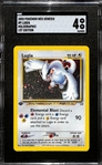 2000 1st Edition Pokemon Neo Genesis #9 Lugia Holo SGC 4