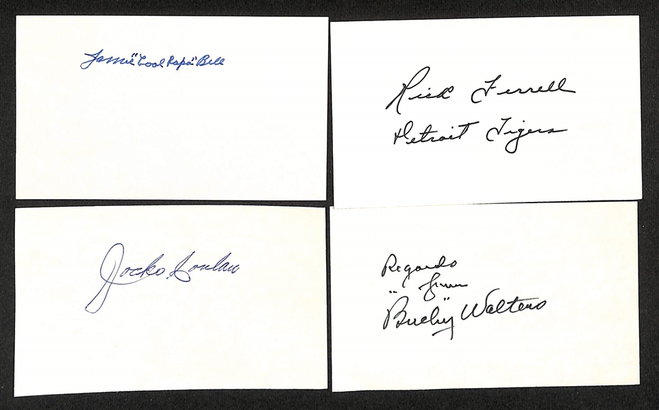 Lot of (185+) Mostly Baseball Signed Index Cards w. Willie Stargell, Don Mattingly, Don Drysdale, + (JSA Auction Letter)