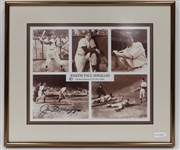 Joe DiMaggio Signed Limited Edition Photo + (JSA Auction Letter)