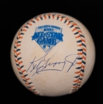 Ken Griffey Jr. Signed Baseball +(JSA Auction Letter)