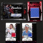 Lot of (4) 2024 Leaf Cards Including Conor McGregor "Emulsion" Autograph 1/1 + more