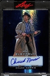 2024 Leaf Electrum Chuck Norris Autograph (#/6)