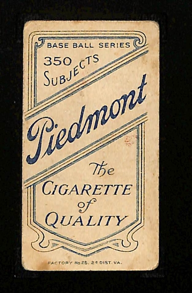 1910 Piedmont Cigarettes T206 Chief Myers Batting SGC 2