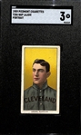1909 T206 Piedmont Cigarettes Nap Lajoie (HOFer - Portrait) Graded SGC 3