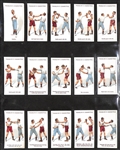 Lot of (4) 1913-1938 Cigarette Cards Sports Sets