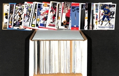 Lot of (275+) Signed Hockey Cards w. (3) Peter Forsberg, (2) Rob Niedermayer, (2) Bryan Dafoe, and More (JSA Auction Letter)