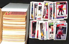 Lot of (200+) Signed Hockey Cards Inc. Chris Chelios, Cam Neely, Guy Lafleur, & Adam Oats (JSA Auction Letter)