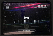 2023-24 Topps Midnight Basketball Sealed Hobby Box (3 Chrome Autographs per Box)