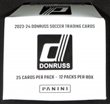 2023-24 Donruss Soccer Fat Pack Box (12 Packs per Box)