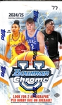 2024-25 Bowman Chrome University Basketball Sealed Hobby Box (2 Autographs per Box) - Look for Cooper Flagg 1st Chrome Rookies & Rookie Autographs!