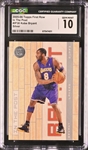 2005-06 Topps First Row in the Post Kobe Bryant Silver Insert Card #IP38 #ed/99 Graded CGC 10