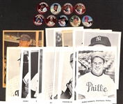  Lot of (9) 1964 Topps Coins w. (2) Willie Mays & (2) Hank Aaron