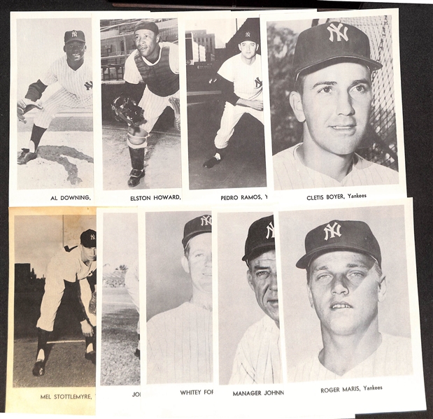  Lot of (9) 1964 Topps Coins w. (2) Willie Mays & (2) Hank Aaron