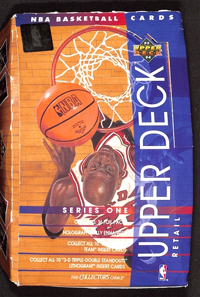 1993-94 Upper Deck Basketball Retail Box - BBCE