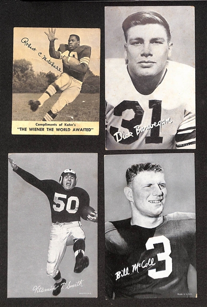  Lot of (18) 1950s Mixed Football Cards w. 1957 Topps Chuck Bednarik